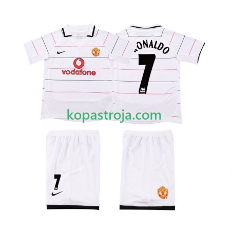 Billiga Fotbollströjor Manchester United Cristiano Ronaldo 7 2003 Retro Barn Hemma tröja 2005 Kortärmad